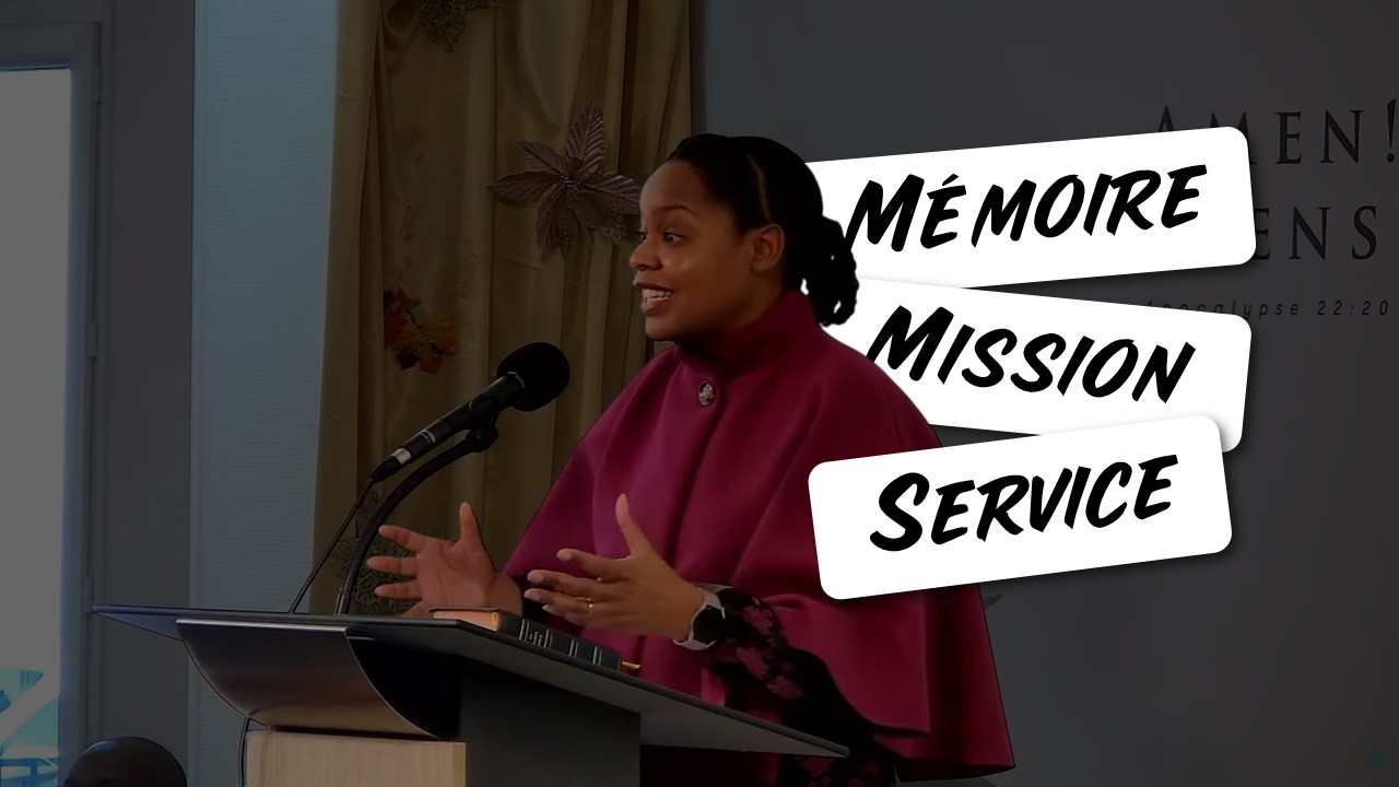 Mémoire, Mission, Service - Pasteur Dominique BUFFON-RAKOTO - Prédication du 10 Janvier 2026