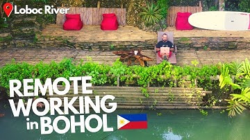 ESCAPE THE CITY! CoLiving + Remote Working from Bohol • Digital Nomad Paradise in Philippines 🇵🇭