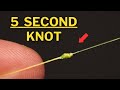 The easiest way to tie two fishing lines together