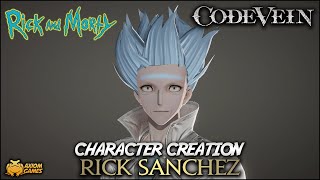 Code Vein - Rick Sanchez Character Creation (Rick and Morty)