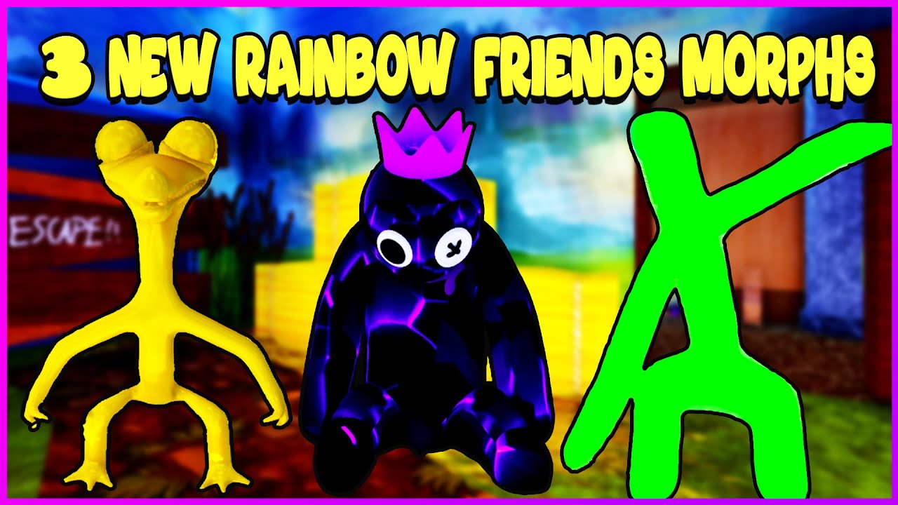 🎉Find the Rainbow Friends Morphs RP🎉 - Roblox