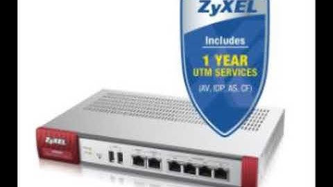 USG60 Zyxel Next Generation Unified Security Gateway with 20 Vpn Tunnel