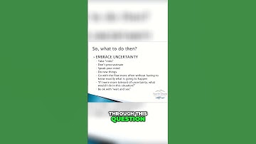 Embracing Uncertainty  Transform Your Decisions Today