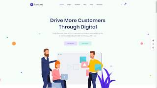 Design Studio Demo Preview | Saasland MultiPurpose WordPress Theme