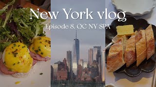 🚖New York vlog| QC NY SPA Governors Island, Spa day getaways in NYC, sauna | best food, cafe hopping