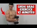 Ref:k7yYyPaaGCQ Des gros bras en 10 minutes (exercice maison)
