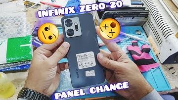 How to Restore Infinix Zero 20 Cracked Panel Replacemnet || infinix Zero 20 Panel Change🥲🥲
