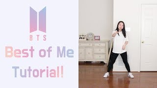 Mirrored Tutorial | BTS Best of Me (1st Chorus) | Jeanyeo