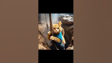 Cat saved the life of duckling #shorts