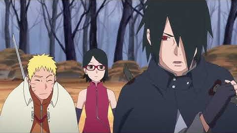 The Appearance of Shin Uchiha - Sasuke Saves Sarada - English Dub