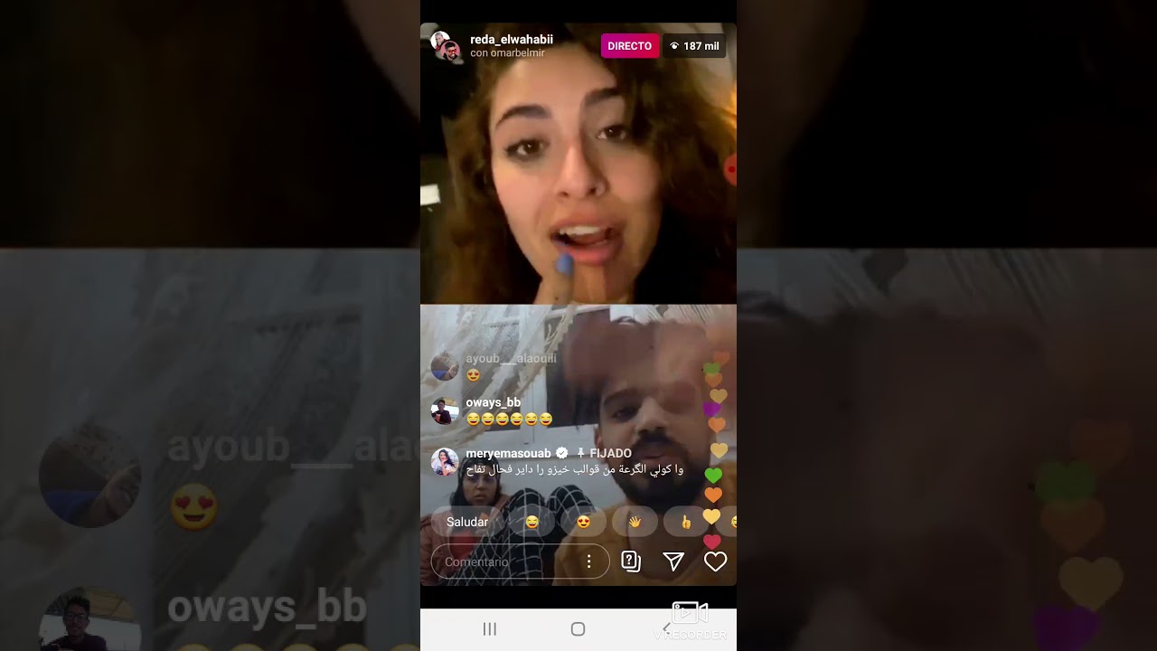 بث عمر و رضى رجاء و رغدة  مقالب وضحك  #omar#reda#rajae#raghda#moroco#jerdon