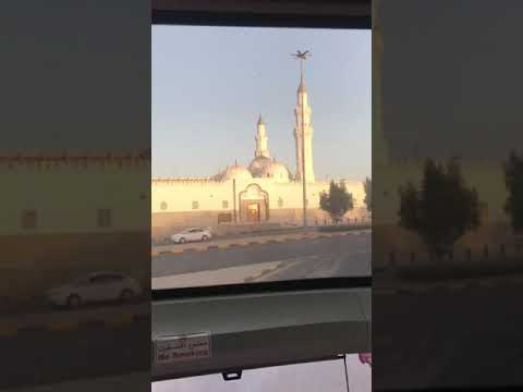 مسجد قباب من اشهر المساجد في المدينه المنورة