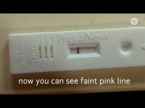 Pregnancy test before missed period Faint pink line | Pregnant or not? #faintlineonpregnancytest