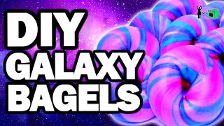 DIY Galaxy Bagels, CORINNE VS COOKING #6