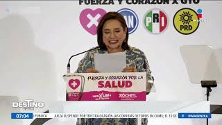 Xóchitl Gálvez presenta su programa de salud en León, Guanajuato | Noticias con Francisco Zea