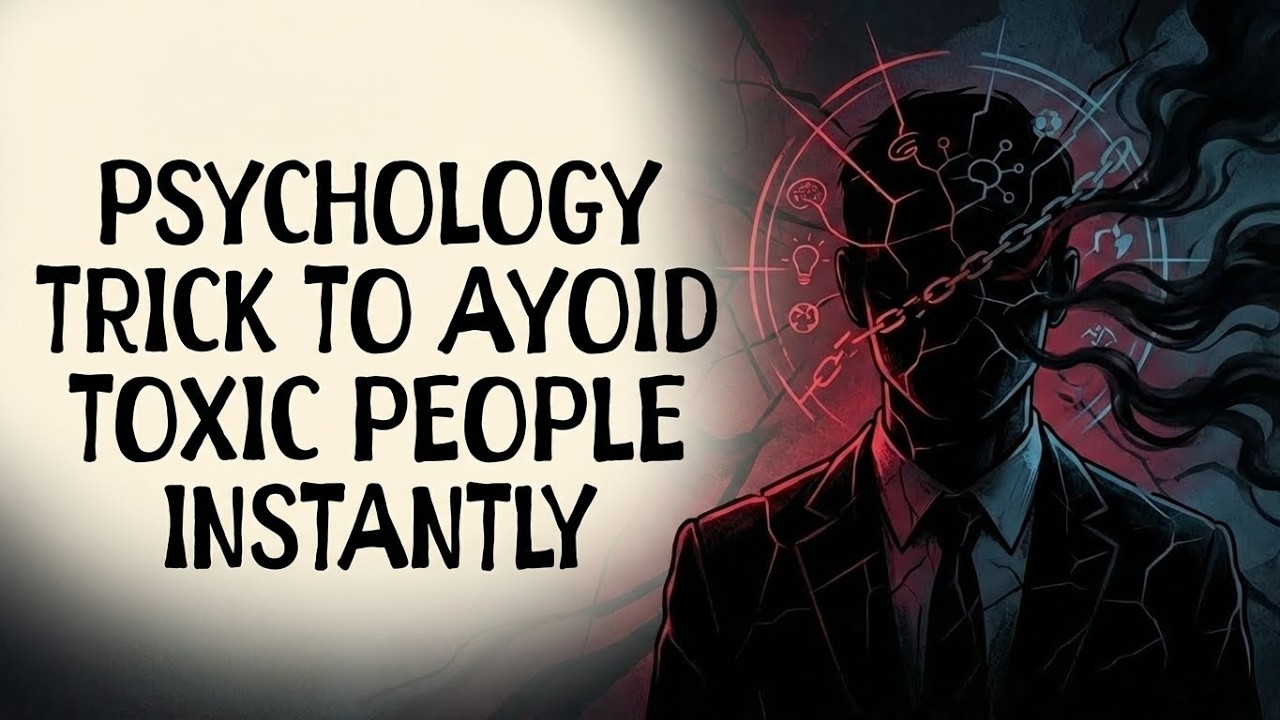 Why Toxic People Leave When You Do This Once | Everyday Behavioral Psychology
