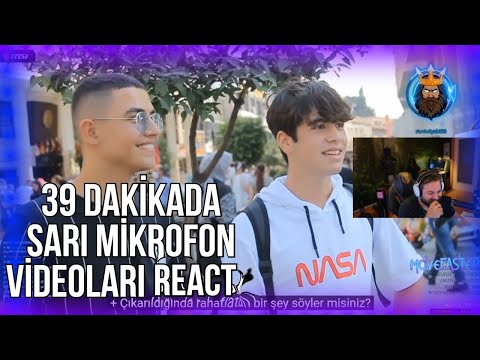 Elraenn Reacting 39 Dakikada Sarı Mikrofon Videoları