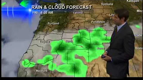 KOIN Morning forecast for August 7, 2013
