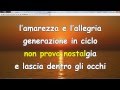 Il gioco - Negrita (lyrics+karaoke) by Tituccio (Ascoli Satriano - Fg)