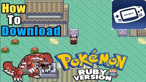 How to download Pokèmon Ruby version in android || by DEVIL GAMER