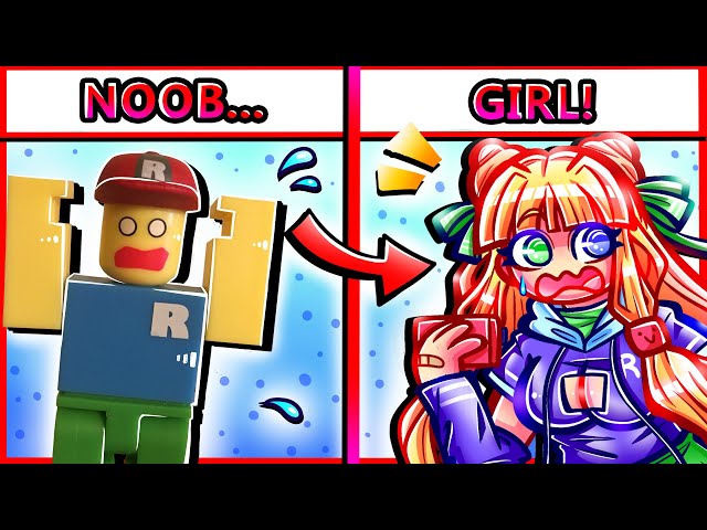 Drawing CLASSIC ROBLOX CHARACTERS as CUTE GIRLS!!! 