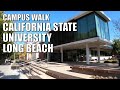 Go beach  walking cal state long beach california