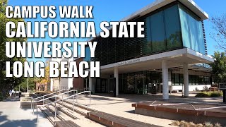 🎓GO BEACH! | WALKING CAL STATE LONG BEACH, CALIFORNIA