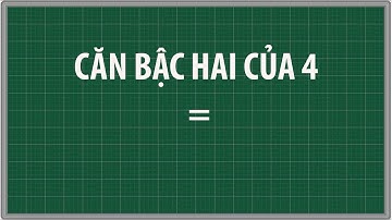 CĂN BẬC HAI CỦA 4 BẰNG 2 TOÁN LỚP 9 CĂN BẬC HAI SỐ HỌC