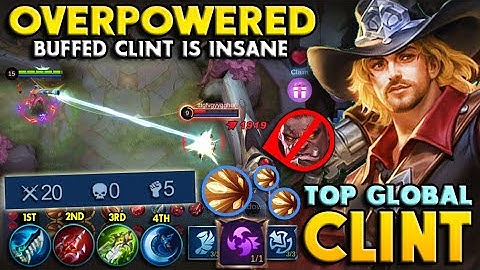 Real Deal Revamped Clint Gameplay! New Update Clint is so OVERPOWER! Shadow Omen Gameplay ML 2021