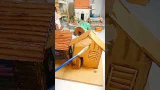 Mini House Under Construction! Amazing Cardboard Build | NS Mini Wonders