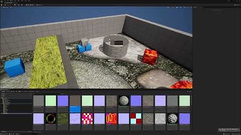 Basic / Simple Textures - Unreal Engine 5 - PC - Core i7 2600 - GTX 970 - 16gb DDR3