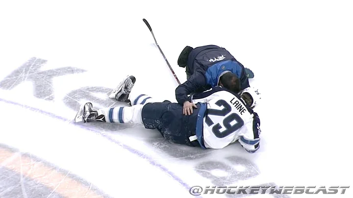 Jake McCabe DESTROYS Patrik Laine - Jan 7, 2017 (H...