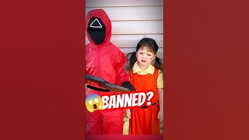 😱Squid Game BANNED? #squidgame
