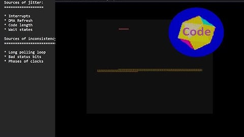 Advanced CGA Graphics : Controlling Jitter (Part 2)