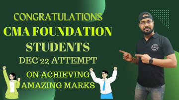 Result of my students| CMA FOUNDATION 😍| FOUNDATION 2023|