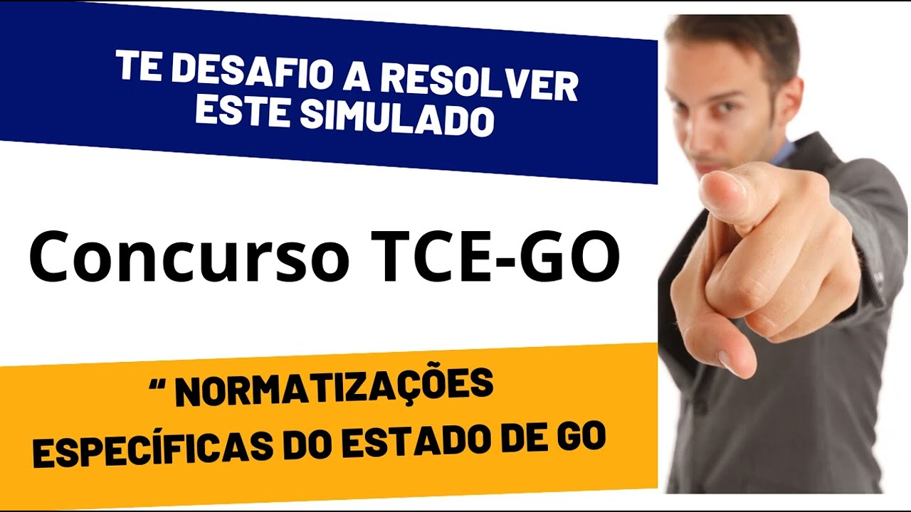 Simulado desafiador: Concurso TCE GO 2024, Normatizações Específicas.  Apostila Discursivas Grátis.