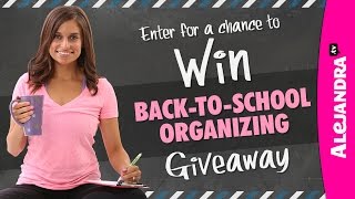 Back-to-School Giveaway 2014-2015