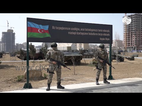 Парк военных трофеев в Баку: в качестве экспонатов - армянская техника