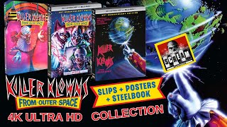 Killer Klowns From Outer Space 35th Anniversary Edition Steelbook + Posters + Slips + Prism Sticker