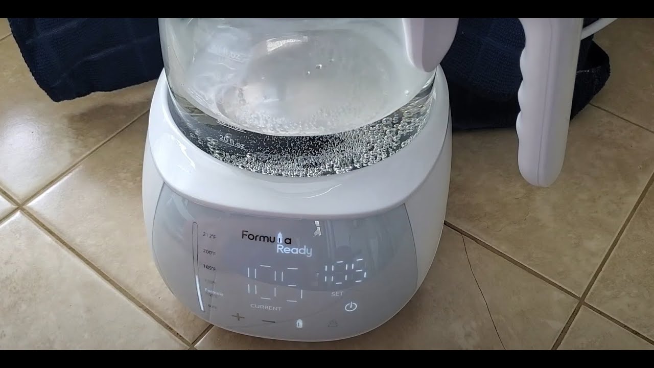 Review of the Formula Ready Baby Water Kettle YouTube