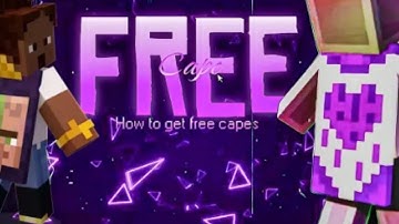 FREE Twitch MINECRAFT CAPE!!!! 😎😄😄 #minecraft