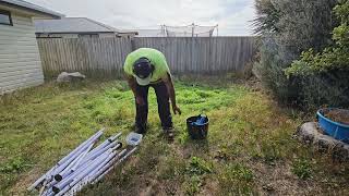 The tenants ABANDONED the property. They LEFT their RUBBISH behind BIG clean up.