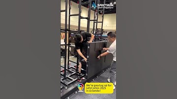 Spectrum Kinetic Screen at InfoComm 2025