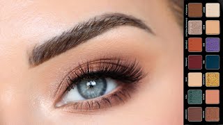 Sigma X Angela Bright Eyeshadow Palette  Neutral Glam Eyeshadow Tutorial
