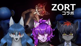 【ZORT】海外で人気だった協力脱出ホラーゲーム！ケモV3匹で脱出だ！【#ケモノvtuber】