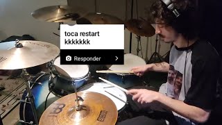 RESTART - Recomeçar // Drum Cover por JC Matias
