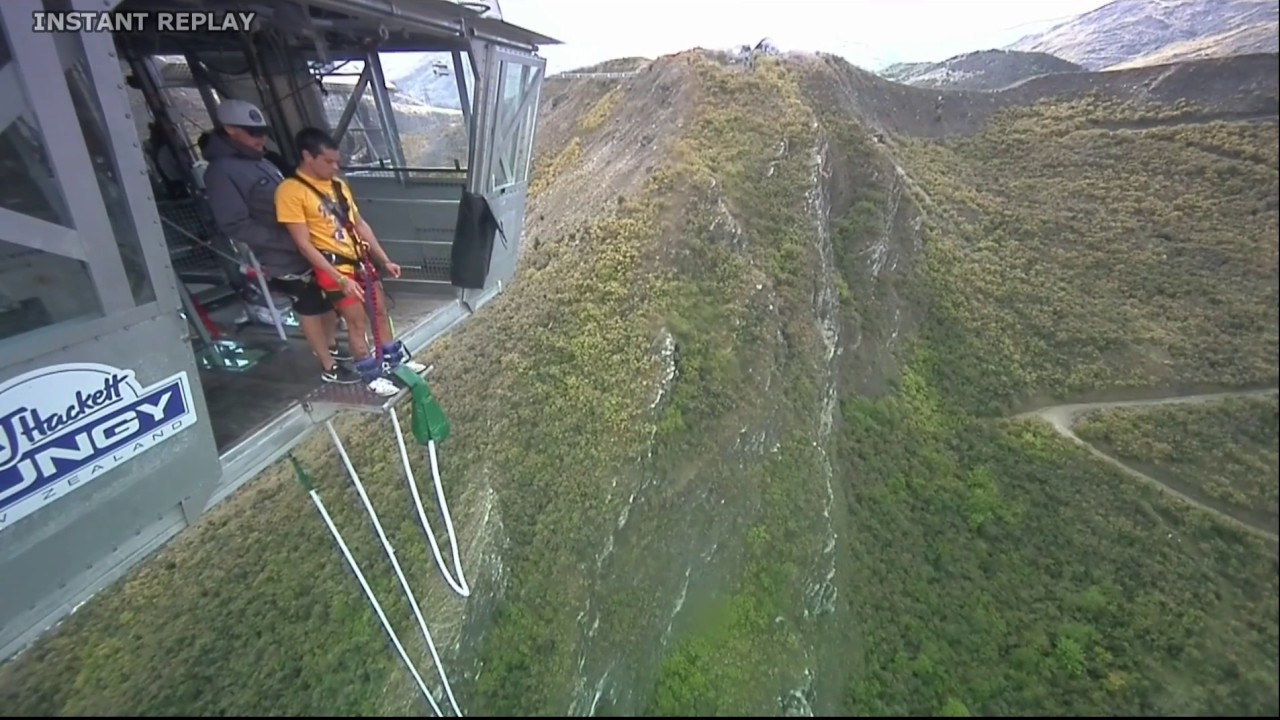 Bungy jump Nevis Queenstown New Zealand YouTube