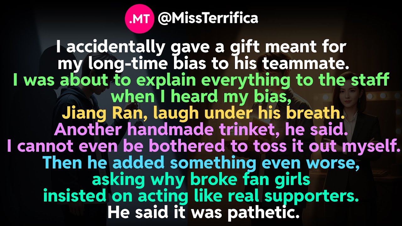 I accidentally gave a gift meant for my long-time bias to his teammate...