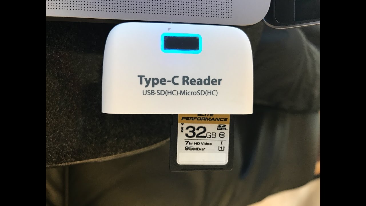 3in1 USB 3.1 Type-C Micro SD TF Memory Card Reader Adapter Macbook
