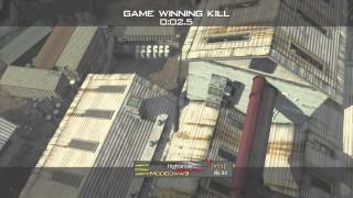 MW3 AoN Straight Up Final Killcam on Carbon!
